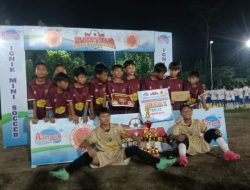” Bibit Sepak Bola Jember ” Jaguar FC Meraih Juara 1 KU 12 di Satria Super League Ignik Mini Soccer