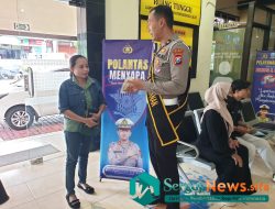 ” Polantas Menyapa ” Program Unggulan Satlantas Jember, Untuk Pelayanan lebih Humanis dan Profesional.