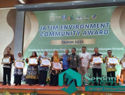 SMPN 1 Panti Kecamatan Panti Menerima Enviroment Community Award 2025 Propinsi Jawa Timur