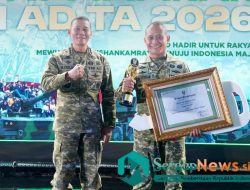 Yonif 509/BY Raih Kartika Award 2026 Satgas Operasi Tempur Terbaik TNI AD