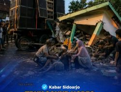 TRUK SOUND HOREG TABRAK POS KAMLING, 4 ORANG LUKA-LUKA!