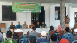 Desa Sumber lesung kecamatan Ledokombo Jember menggelar Musrenbang tahun 2026